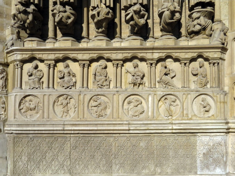 M&eacute;daillons notre dame de paris