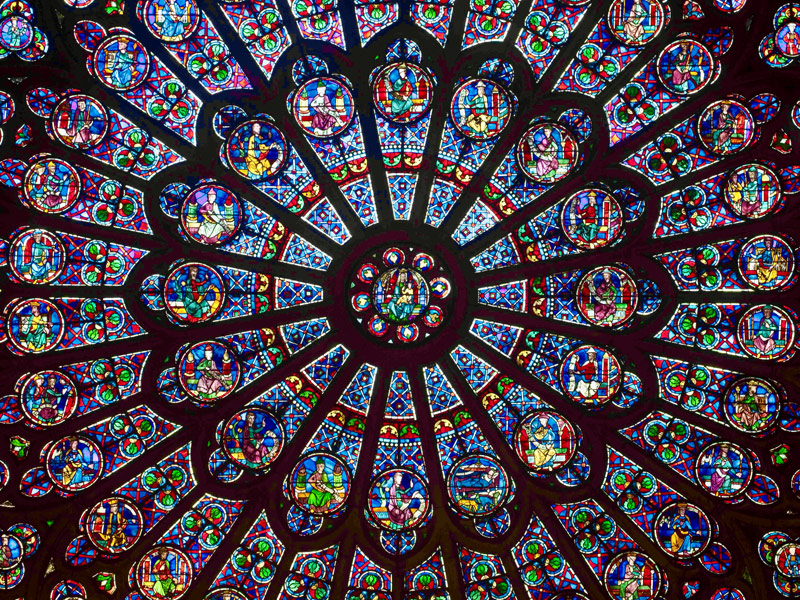 rosace notre dame de paris