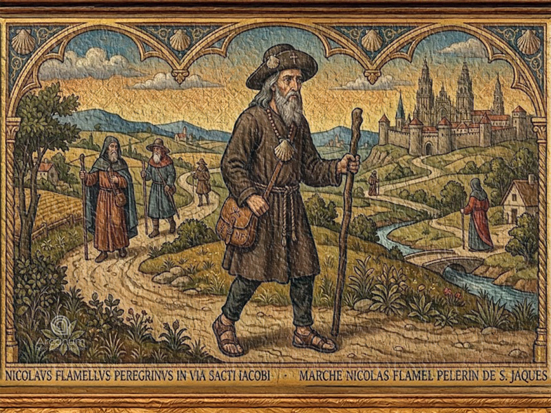 P&egrave;lerinage &agrave; Saint-Jacques de Compostelle de Nicolas Flamel