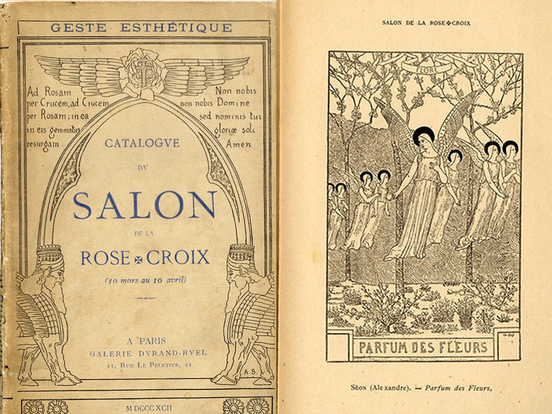 Galerie Durand-Ruel Salon Rose Croix
