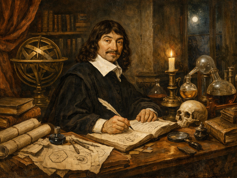 Descartes et l'ordre de rose-croix