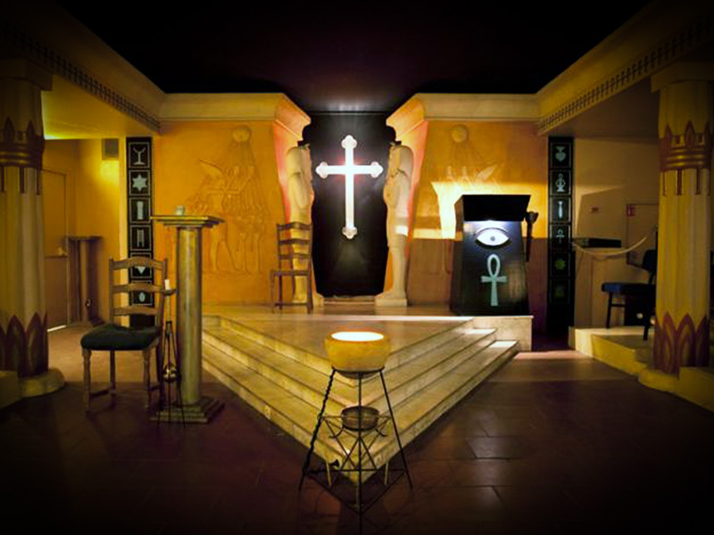 Temple AMORC rose croix paris