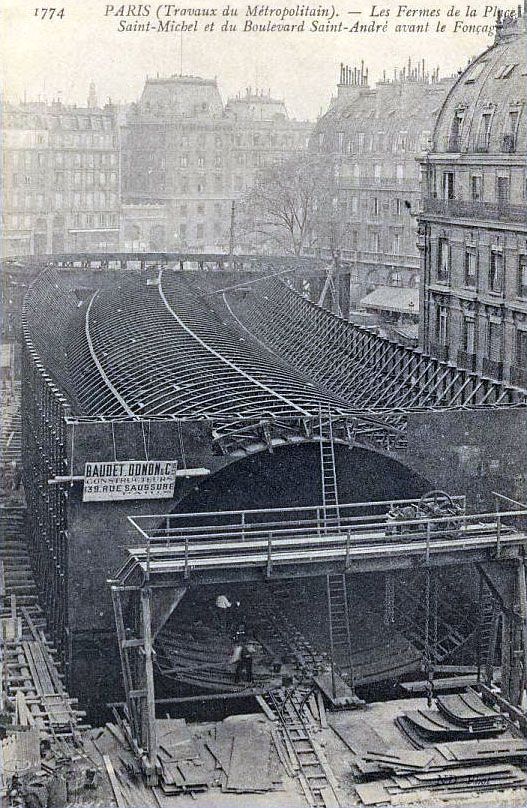 L'incroyable tunnel de la ligne 4 du métro, congélation de la terre