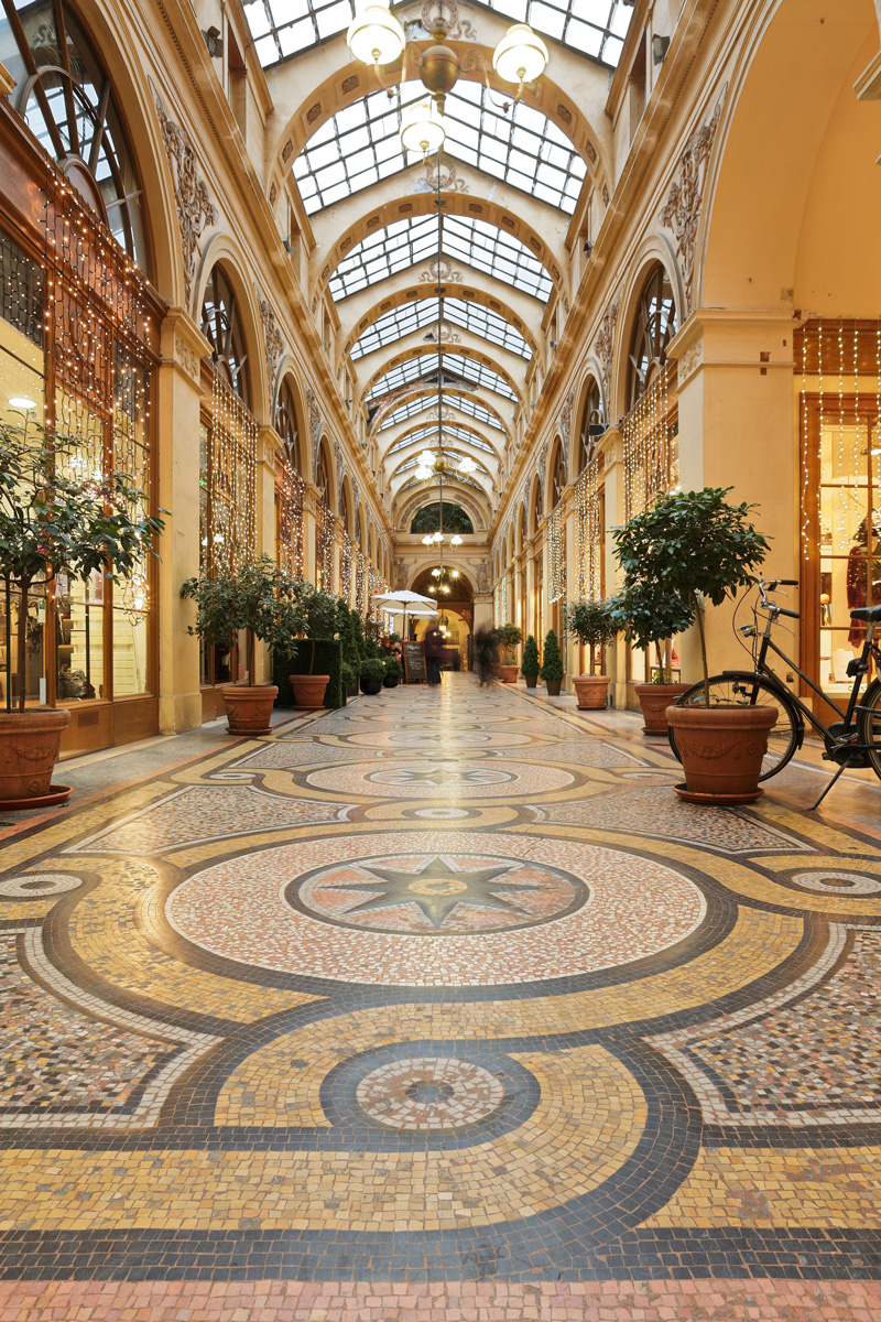 La plus belle galerie de Paris : la galerie Vivienne