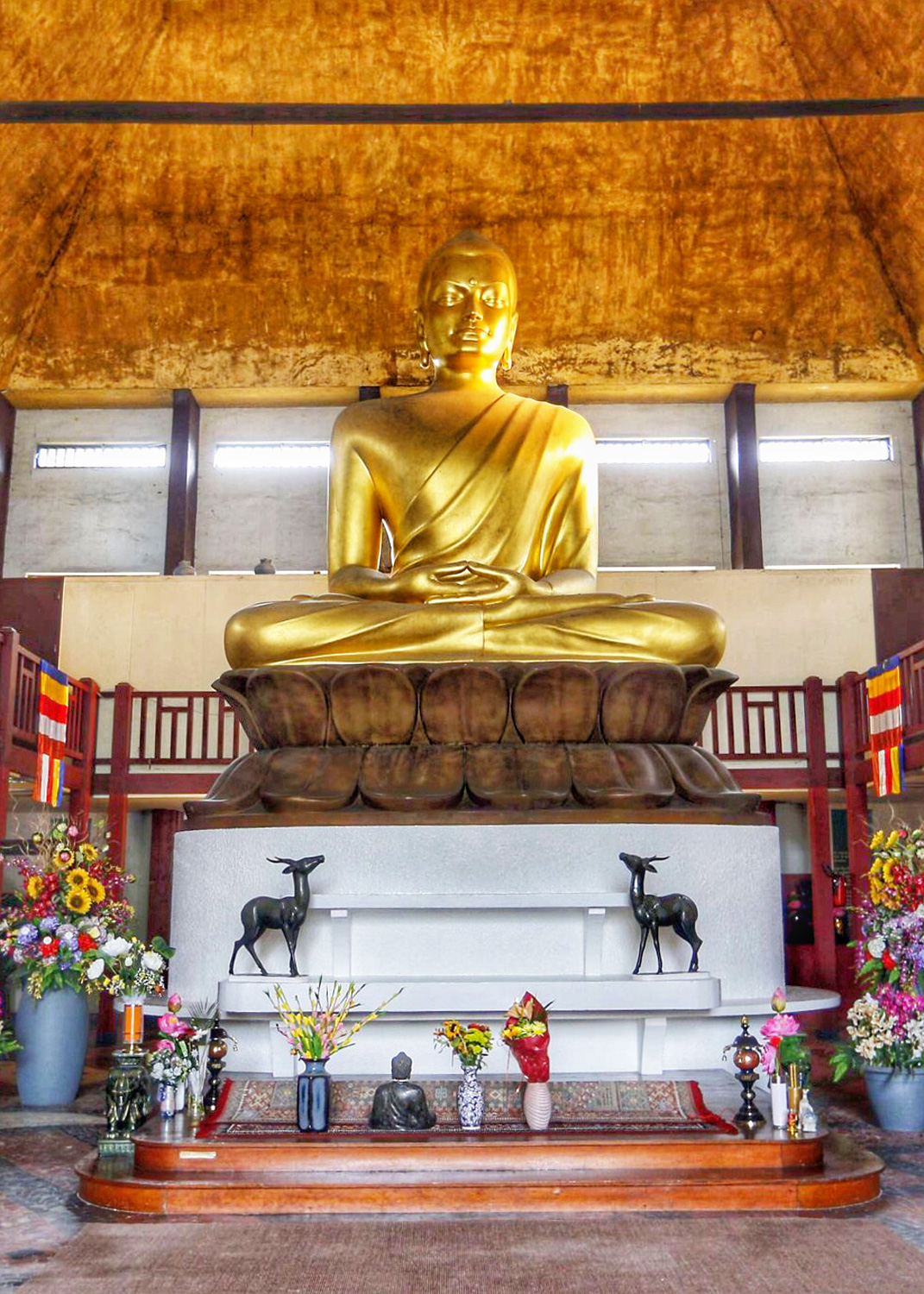 Le grand Bouddha de la Pagode de Vincennes