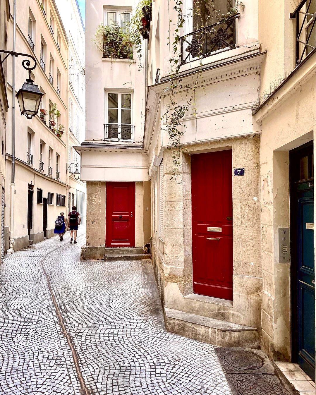 La ruelle des enfants bleus