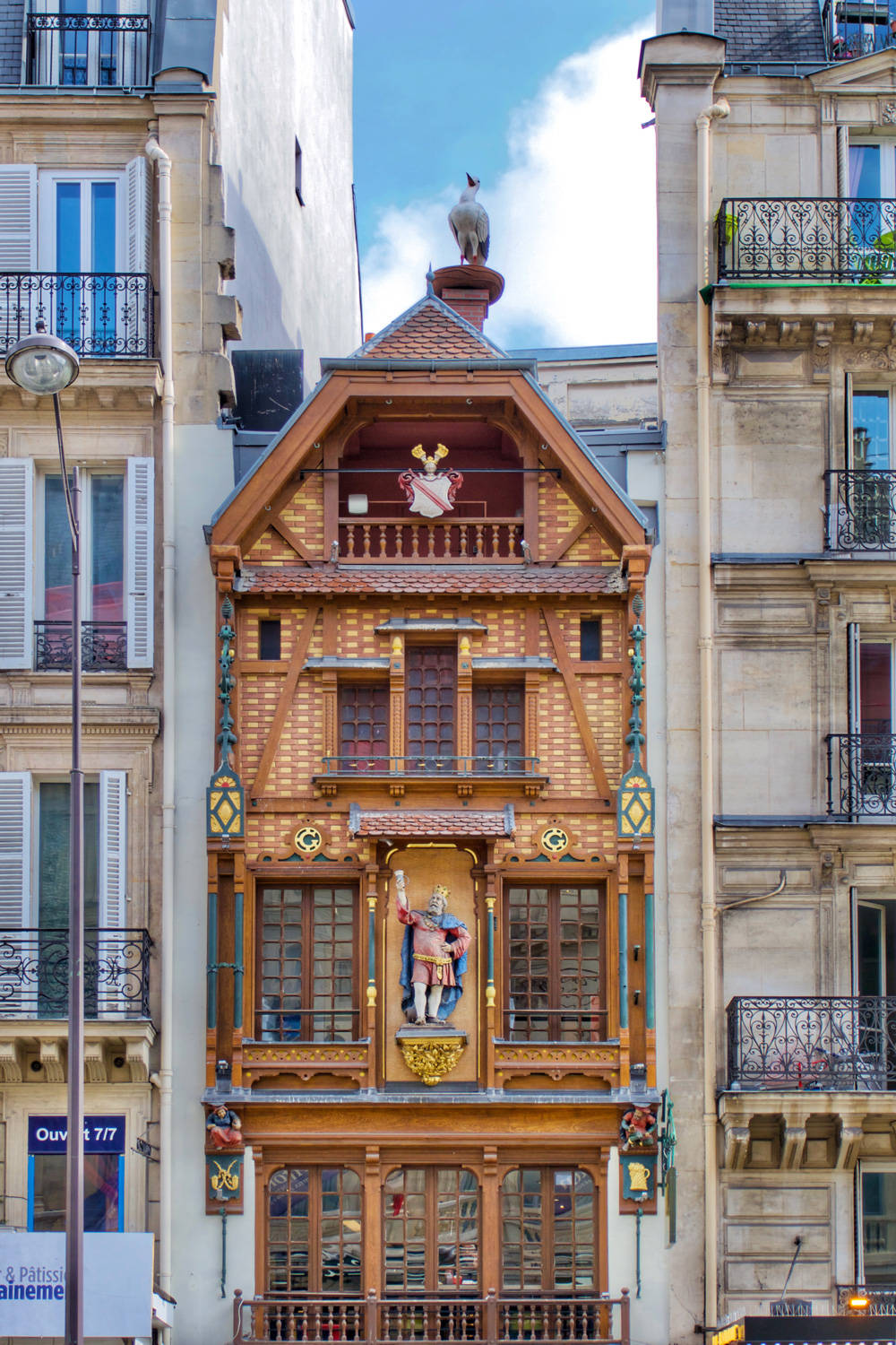 L'immeuble alsacien de Saint-Lazare